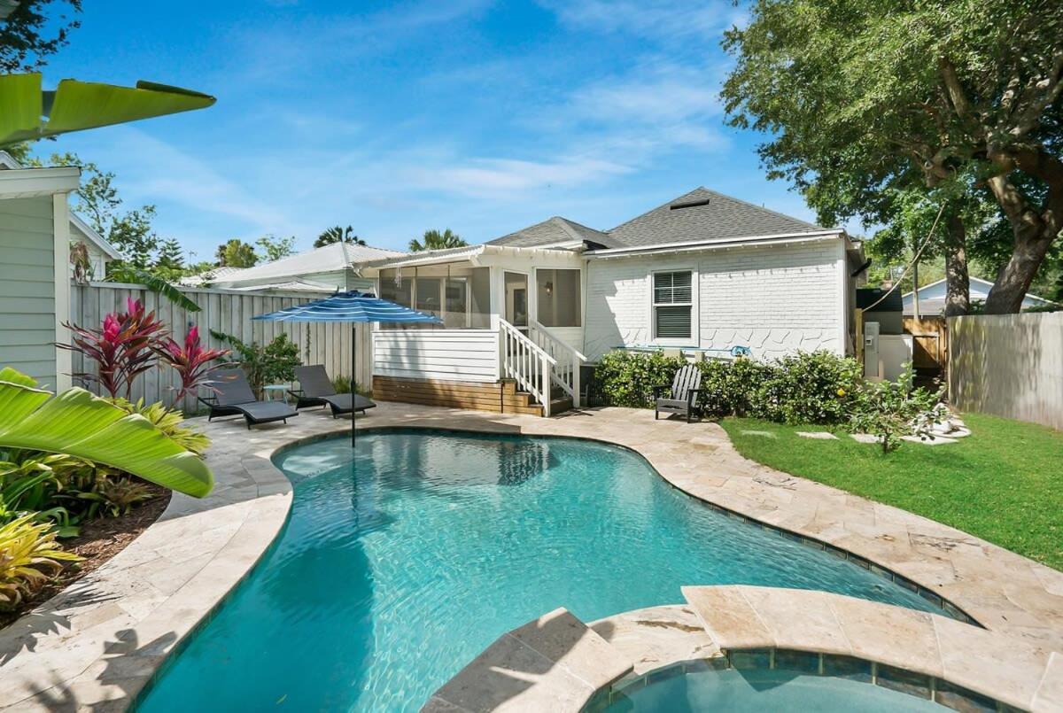 Charming Cottage W Pool, Walkable To Downtown St. Augustine Extérieur photo
